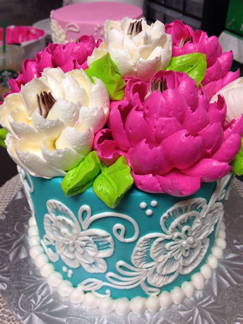Buttercream Brush Embroidery Technique By The White Flower Cake Shoppe White Flower Cake