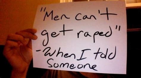 Guys Raise Awareness About Sexual Assault Against Men By Sharing Their