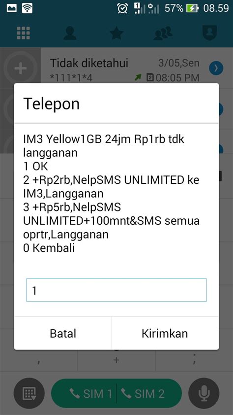 Sayangnya, paket termurah dari operator dengan gunakan daftar paket internet indosat 3g/4g bulanan di bawah untuk cari paket internet im3 ooredoo murah. Cara Daftar Paket Yellow Indosat 1gb 1000 - Daftar Ini