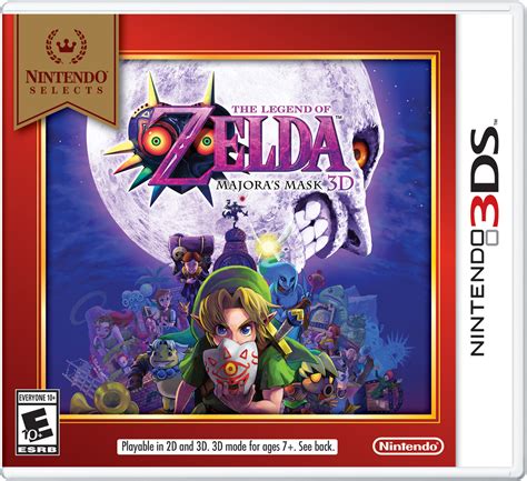 Nintendo Selects: The Legend of Zelda: Majora's Mask 3DS, Nintendo 3DS