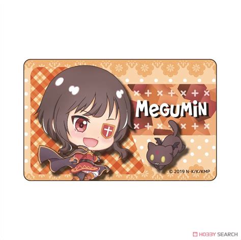 Kono Subarashii Sekai Ni Shukufuku O Pop Up Character Ic Card Sticker