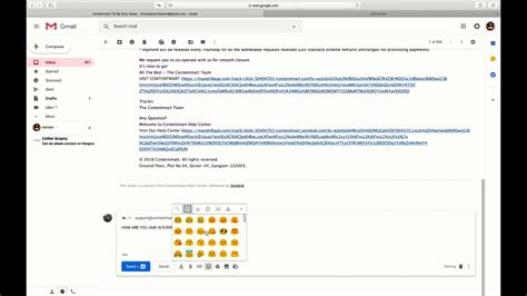 How To Add Emojis To Gmail Messages In Gmail Youtube