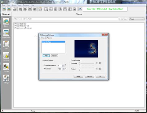 Active Desktop Calendar Download And Review