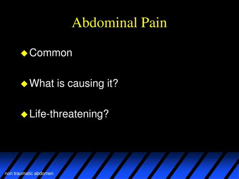 Ppt Acute Abdomen And Abdominal Trauma Powerpoint