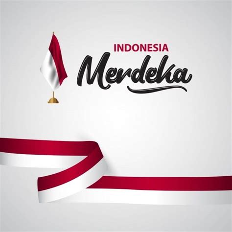 Link background 76 tahun indonesia merdeka dan logo serta tema hut ri ke 76 dan hari kemerdekaan indonesia, 17 agustus 2021. Indonesia Merdeka Flag Vector Template Design Illustration ...