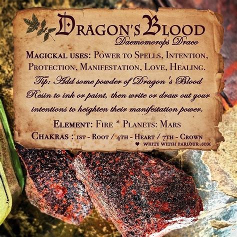 A Powerful Manifestation Ingredient ‘dragons Blood Resin Is Now