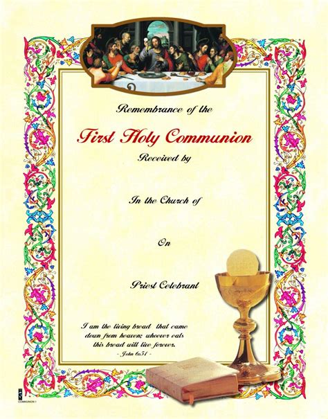 And 22 max8 registered iasa category 1 country star alliance member air canada tango: First Communion Certificate No. 1 | Sons of Holy Mary ...