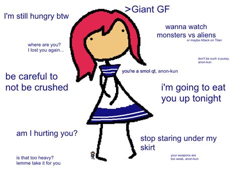 Giant GF Ideal GF Know Your Meme