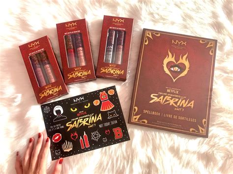 Nyx Cosmetics For Sabrina Limited Edition Set Unboxing And First