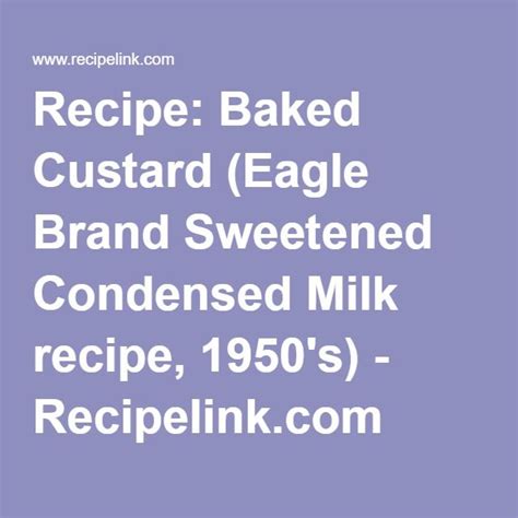 Put the custard cups in the empty pan, put the pan in the oven, then carefully pour hot water into the pan. Pin on Baking Vintage Recipes