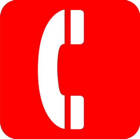 Vermelho Telefone Símbolo Gráfico Vetorial Grátis No Pixabay Pixabay