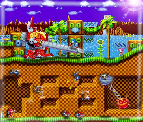 Sonicmania sprite monitors.png 510 × 32; Sonic Mania Custom Sprite Scenes|Green Hill Zone by Wilson ...