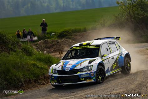 Trojan Karel jun Chlup Petr Škoda Fabia R Rallye Šumava Klatovy