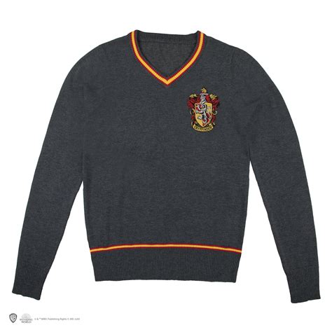 Koop Harry Potter Gryffindor Grey Knitted Sweater Small S