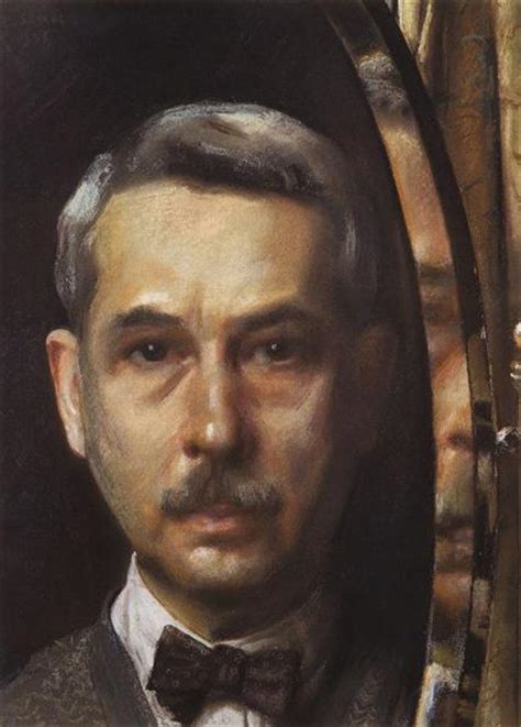Self Portrait In The Mirror 1928 Konstantin Somov