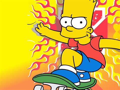Bart Simpson Wallpaper Wallpapersafari