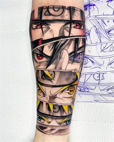 Naruto Hand Tattoo Ideas Photos