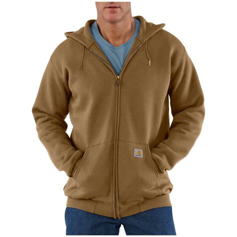 Carhartt Midweight Hooded Zip Front Sweatshirt 108620 Sweatshirts