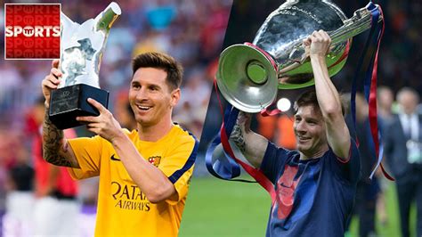 In argentina it is just now july 1. MESSI Has Now Won Every Club Trophy THREE TIMES With FC Barcelona - YouTube