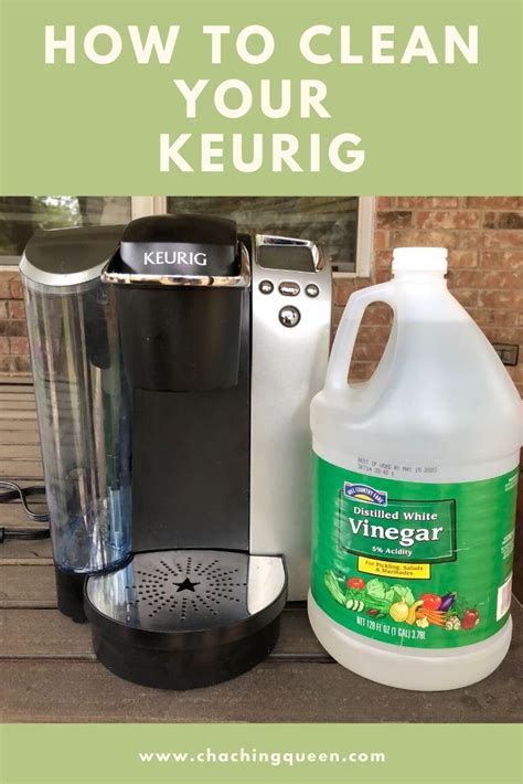 Here's how to clean a keurig to keep mold and bacteria at bay. How to Clean A Keurig Coffee Maker with Vinegar - Cha ...
