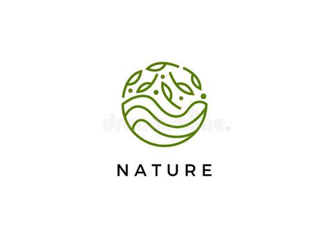 Organic Product Ecology Leaf Nature Vegetarian Logo Design