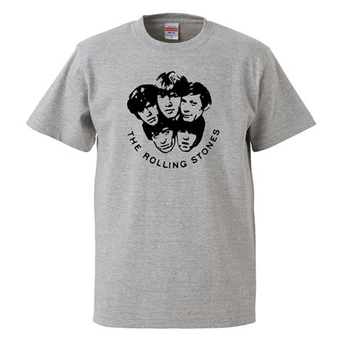 Rolling Stones ストーンズファンクラブ5 6オンス Tシャツ GY ST