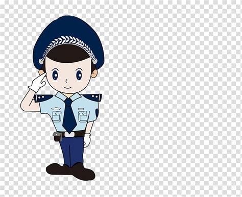 رسم شرطي المرور للاطفال