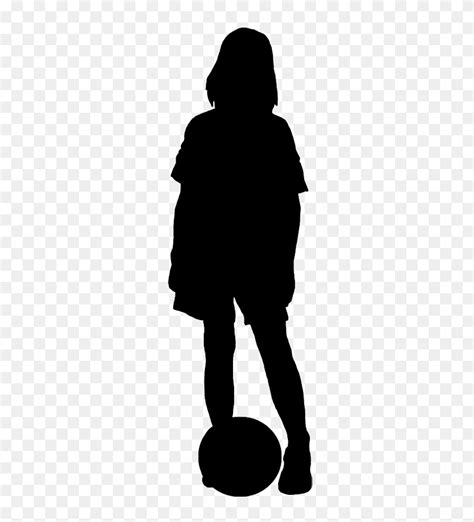 Beautiful Silhouettes Of Children Girl Silhouette Clipart Flyclipart