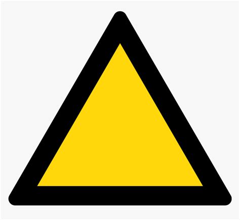 Triangle Warning Sign Yellow Triangle Warning Sign Hd Png Download