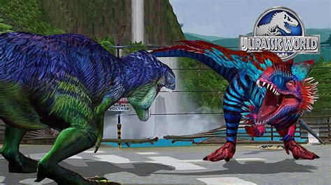 Yutyrannus Vs Yudon Jurassic Dinosaur Battle Jurassic World The