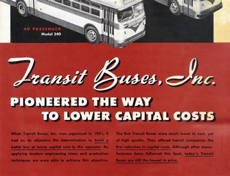 Transpress Nz Transit Buses Inc 32 And 40 Seat Bus Advert Circa 1950