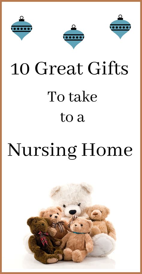 Gift basket for the elderly and why kids should be around 17. Best gifts to take to a nursing home? These gift ideas are ...