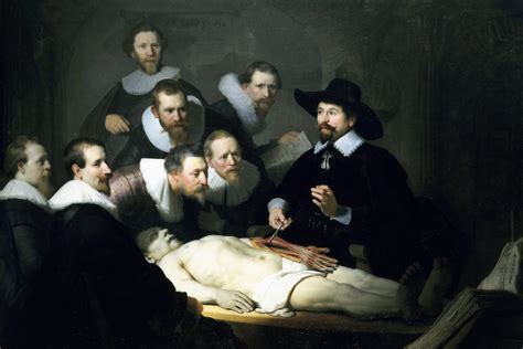 Rembrandt The Anatomy Lesson Of Dr Nicolaes Tulp 1632 Oil On Canvas