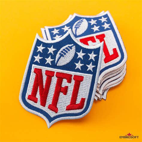 Nfl Logo Patch National Football League Emblem Size 26 X 35 Inches