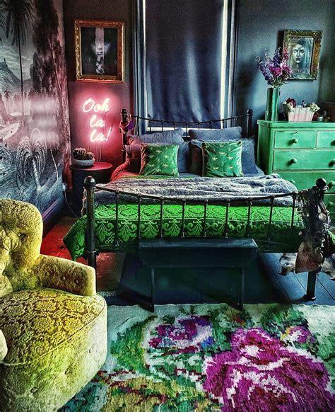 The Bohemian Dark And Inviting Home Of Nadia Martini The Interior