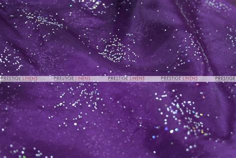 Sparkle Organza Fabric By The Yard 1034 Plum Prestige Linens