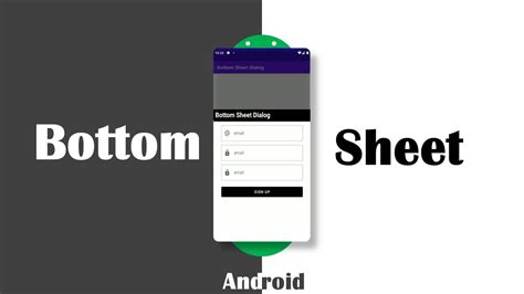 Android Bottom Sheet Dialog Material Design Android Studio Java