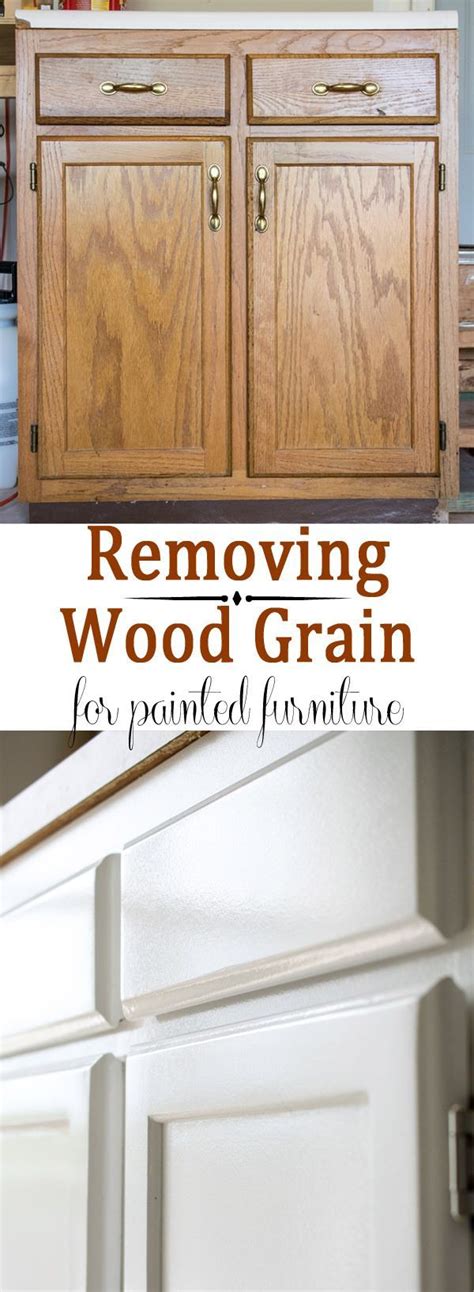 Check spelling or type a new query. How to remove wood grain | Painting oak cabinets, Kitchen ...