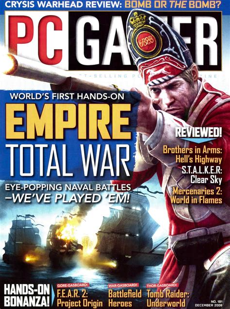 New Release Pc Gamer Issue 181 December 2008 New Releases