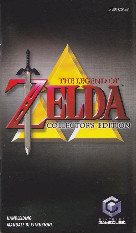 The Legend Of Zelda Collectors Edition Cover Or Packaging Material