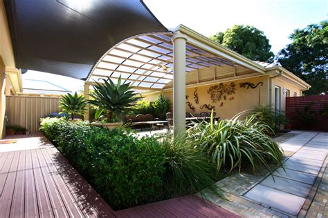 Curved Roof Pergola Design | Softwoods - Pergola, Decking, Fencing & Carports, Roofing
