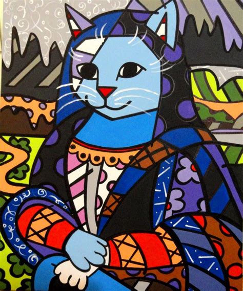 Buy the best and latest mona cat on banggood.com offer the quality mona cat on sale with worldwide free shipping. Romero Britto - Quadro Pintura Em Tela Mona Cat - R$ 560 ...