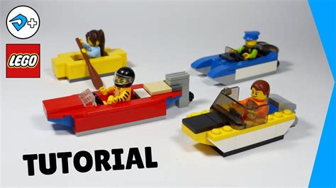Lego Boats Tutorial Test Float Youtube