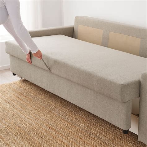 Friheten Sleeper Sofa Hyllie Beige Ikea Sofa Bed For Small Spaces