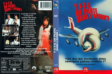Y A T Il Enfin Un Pilote Dans L Avion - Jaquette DVD de Y'a-t-il enfin un pilote dans l'avion - Cinéma Passion