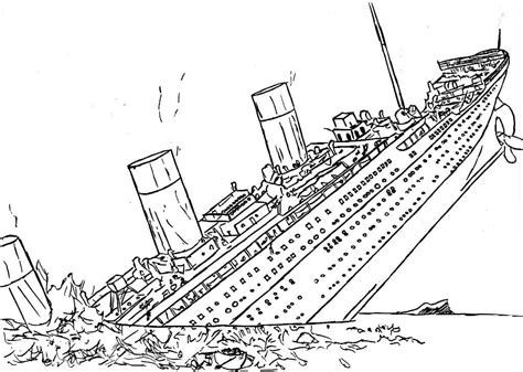 Desenhos De Titanic 3 Para Colorir E Imprimir Colorironlinecom