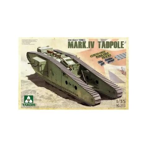 Maquette Char Wwi Heavy Tank Markiv Tadpole Takom 2015 135ème