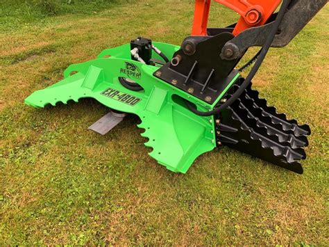 Excavator Rotary Brush Cutter EXR Reaper Attachments