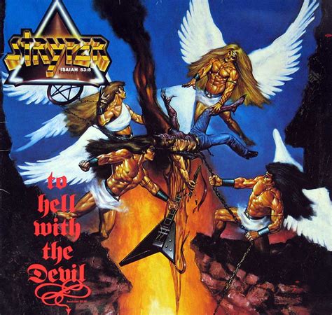 Stryper To Hell With The Devil Christian Heavy Metal Rock Album Cover