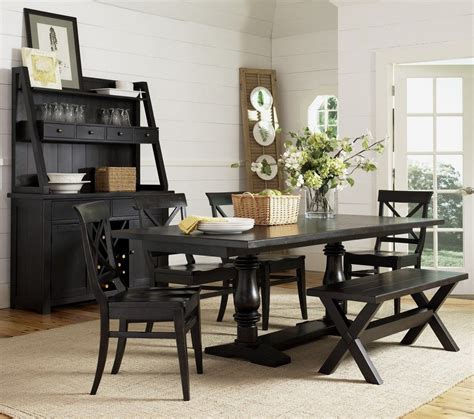Amish black wood dining arm chair by modway. Black Wood Dining Room Chairs - Home Furniture Design